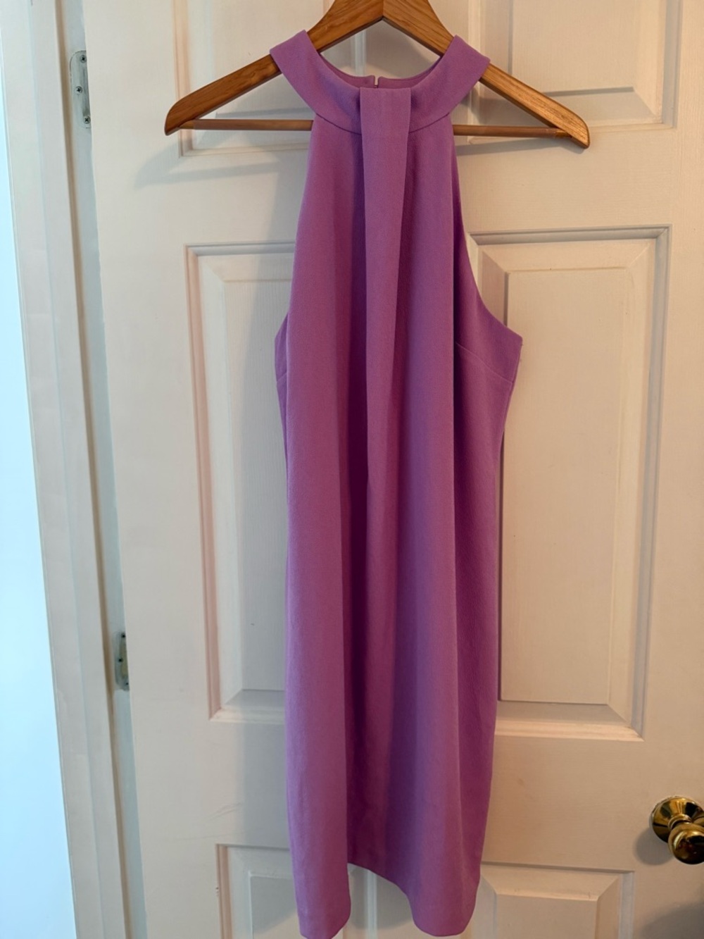 NWT Trina Turk Women's Grove Shift Dress, size 6, Sugar Berry Purple, Halter